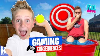 Win or Get Dunked! (Gaming with Consequences) K-City Family