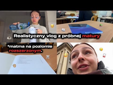 First mock high school final exam in mathematics at the advanced level | vlog from the high schoo...