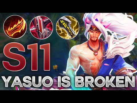 SEASON 11 YASUO IS BROKEN