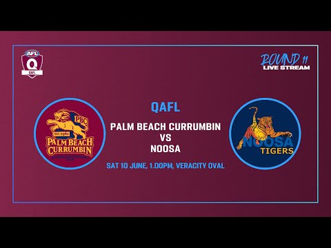 LIVE QAFL ROUND 11 - Palm Beach Currumbin v Noosa