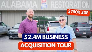 Inside a $2.4M Business Acquisition with $750K/Year in Profit (Full Tour)