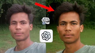 Normal Photo Ko Banaye Jazzy HD Look - ChatGPT Photo Editing Trick!
