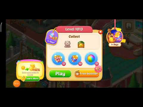 Matchington Mansion Level 1013 - My No Booster Level / iOS/Android