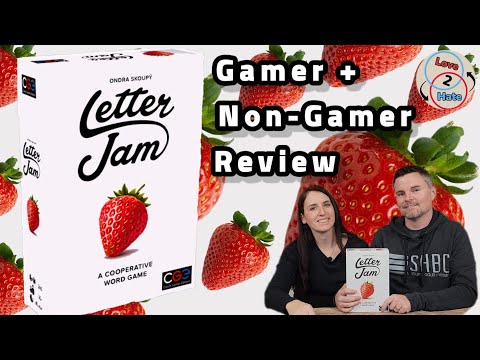 Letter Jam - Gamer + Non-Gamer Review