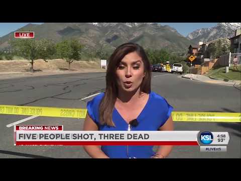 Triple fatal shooting in Sandy, UT - Breaking news Nicole Vowell reports 2