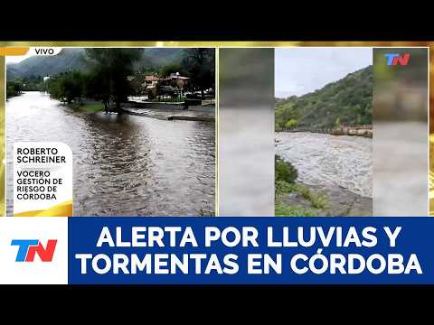 ALERTA POR LLUVIA Y TORMENTAS EN CÓRDOBA