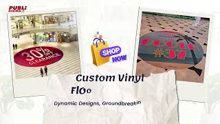 Design Your Floors: Custom Vinyl Graphics for Stunning Visuals | PublisignsUSA