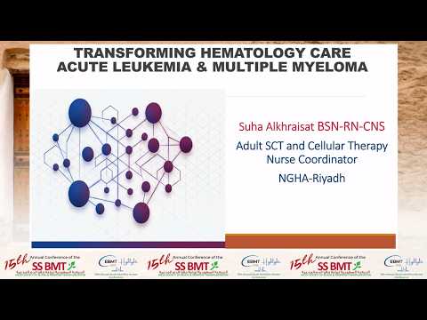 Transforming Hematology Care: Acute Leukemia & Multiple Myeloma | S. Alkhraisat | SSBMT 2026