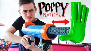 I BUILT A REAL GRAB PACK FROM POPPY PLAYTIME (THAT SHOOTS & COMES BACK!!)