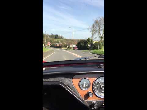 Triumph Spitfire MK3 1967 Drive 20/04/15