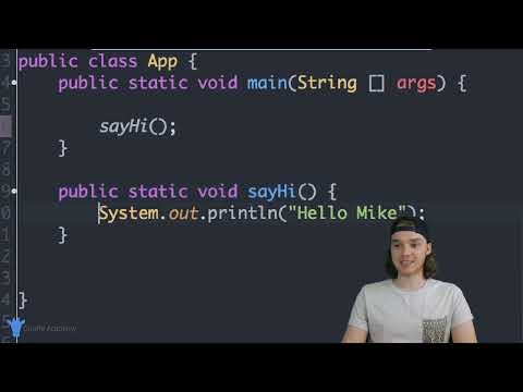 Methods Java Tutorial 13 Mike Dane
