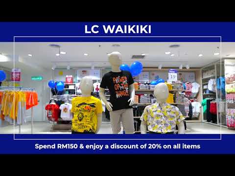 Grande inauguração do LC Waikiki | Berjaya Times Square KL
