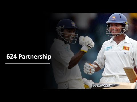 World Record Partnership of 624 runs | Kumar Sangakkara & Mahela Jayawardene