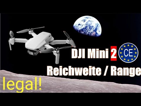 DJI Mini 2 Reichweite CE / Range CE -  bis Akku leer *legal!*