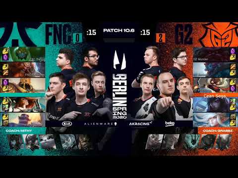 HIGHLIGHTS - ALL GAMES | Fnatic vs G2 Esports | Grand Finals PlayOffs |  LEC Spring 2020