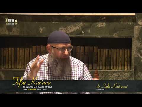 Fin ahlak muslimana treba biti stalan_dr. Safet Kuduzović