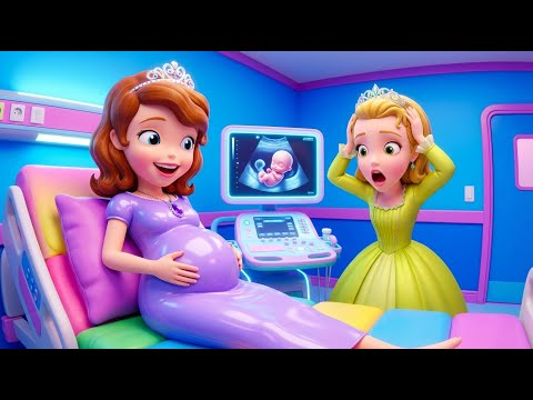 Sofia & Amber’s BIG Hospital Surprise! 😱 Check Up Gone Wrong | Funny Sofia the First Animation