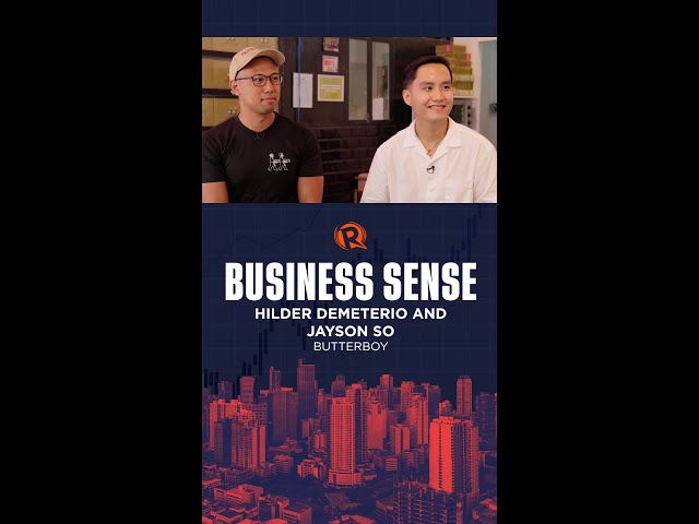 Business Sense: Butterboy owners Hilder Demeterio and Jayson So