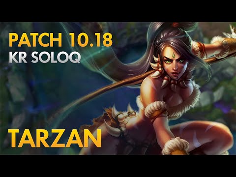 Tarzan - Jungle: Nidalee vs Elise - KDA 13/2/11