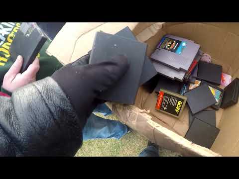 Live Retro Video Game Hunting #122 Flea Market & Thrift Store finds HUGE NES Score