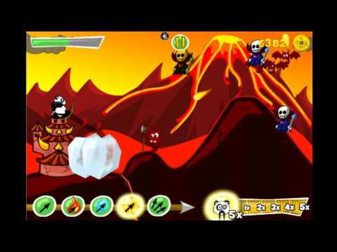 PandaMania BowQuest: The legend of the fu manchu lava mountain of no return