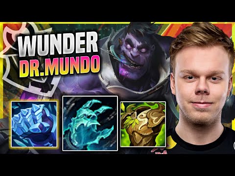 WHEN WUNDER PLAYS DR. MUNDO TOP! - G2 Wunder Plays Dr. Mundo TOP vs Sett! | Season 11