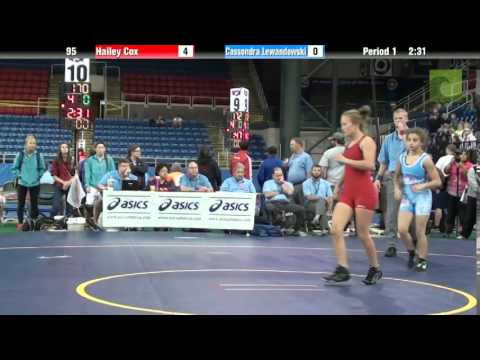 95 Hailey Cox vs. Cassondra Lewandowski
