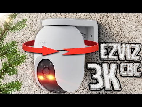 EZVIZ C8C - 360° 3K Security Auto-Tracking Camera