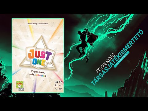 Egyperces társasjátékismertető | #56. Csak egy / Just one - Game-Obscura