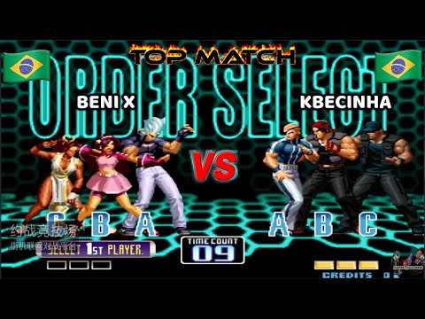 BENI X vs KBECINHA ¡Mestres de Brasil Chocan en un Batallón! KOF 2002