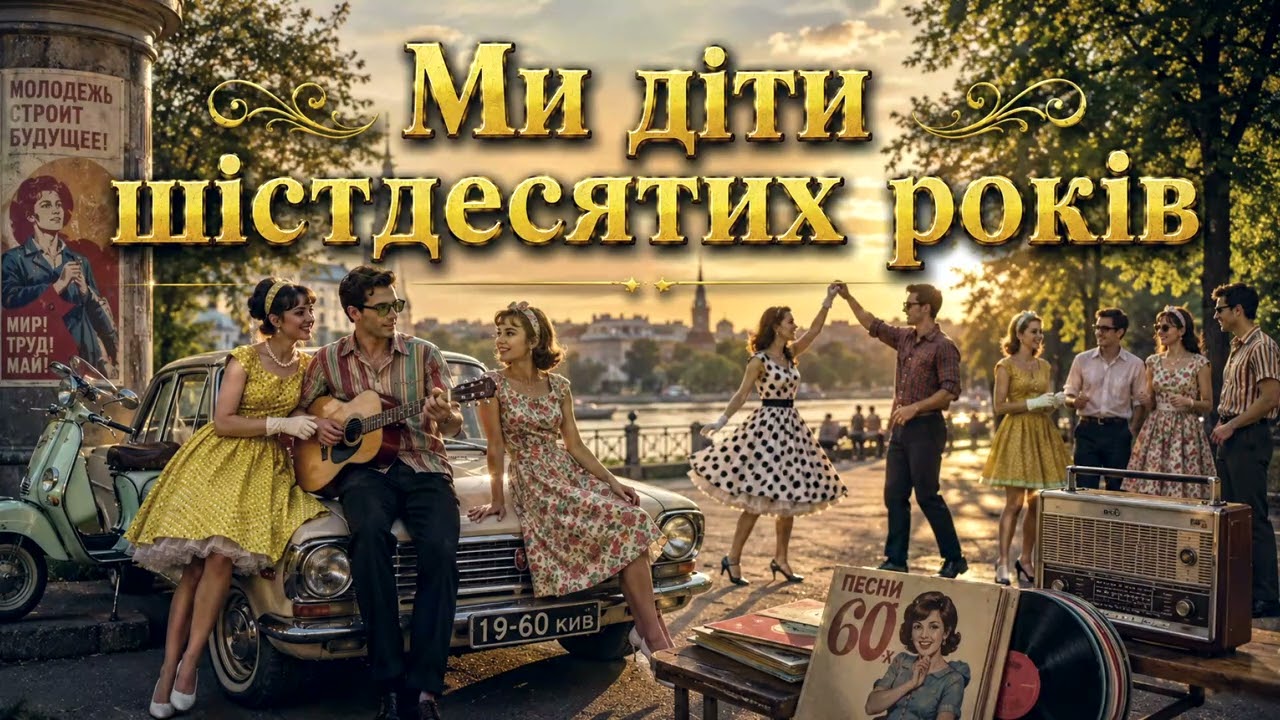 Ми — діти шістдесятих років — сучасна українська пісня про дитинство та молодість