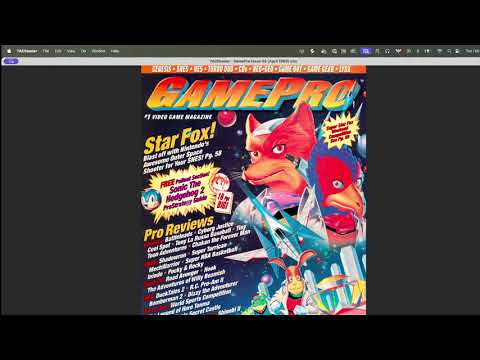 Gamepro Video Game Magazine Live Reaction - April 1993