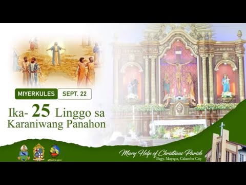 LIVE| 6PM ANTICIPATED MASS Date: May 28, 2022 Presider: Rev. Fr. Sonny Arevalo, SDB