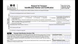 How to fill out a W9 form using acrobat PDF for free