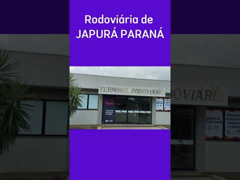 Rodoviária de Japura' Paraná #onibus #bus #rodoviaria #paraná #viagem #turismo #passeio