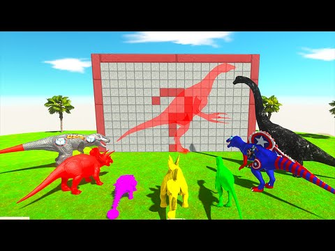 Dinosaurs Superheroes Quiz Battle - Animal Revolt Battle Simulator