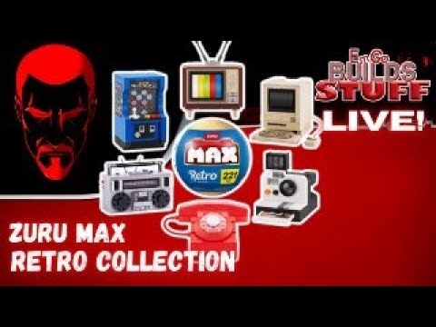PART 1 Zuru Max Retro Collection: EmGo Builds Stuff LIVE!