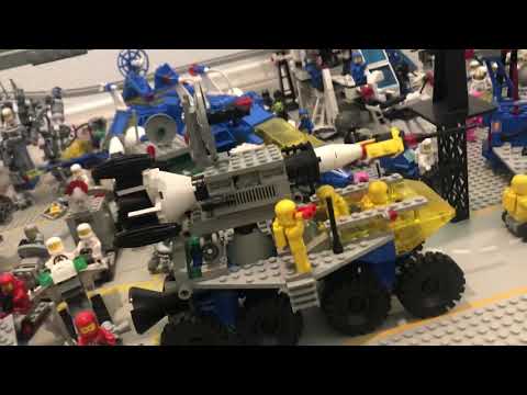 HUGE LEGO CLASSIC SPACE COLLECTION W/ MONORAIL