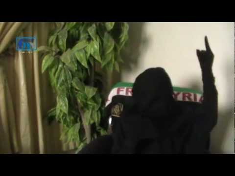 قصيدة من إلقاء أحد نساء مدينة دير الزور