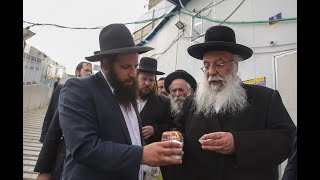 המקובל ר' בניהו שמואלי במסר מדהים בזירת האסון במירון
