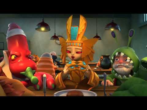 Golden Queen raw scenepack for edits 1080p || Skylanders Academy