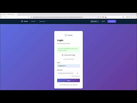 Getting Started with Sentio