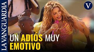 La emotiva despedida entre lágrimas de Shakira y los Ghetto Kids tras el concierto en Nueva York