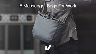 5 Messenger Bags voor op het werk - Bellroy, Topo Designs, Everyman, Peak Design, Black Ember & Meer