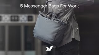 5 Messenger Bags For Work - Bellroy, Topo Designs, Everyman, Peak Design, Black Ember & More