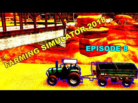 FS 18 | EPISODE 8 | Harvesting with new combine | TIME LAPSE
