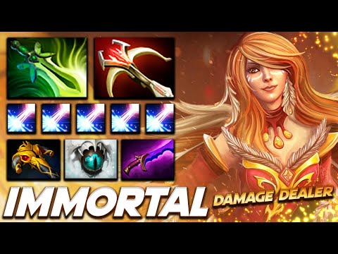 Lina Fire Damage Dealer - Super Ownage - Dota 2 Pro Gameplay [Watch & Learn]