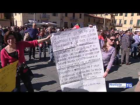 2019-03-23 PRATO - PRESIDIO FORZA NUOVA, FIORE,  L'ITALIA AGLI ITALIANI