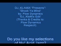 DJ KlaMiX Presents   Shock Ya Mind   by Flow Dynamics