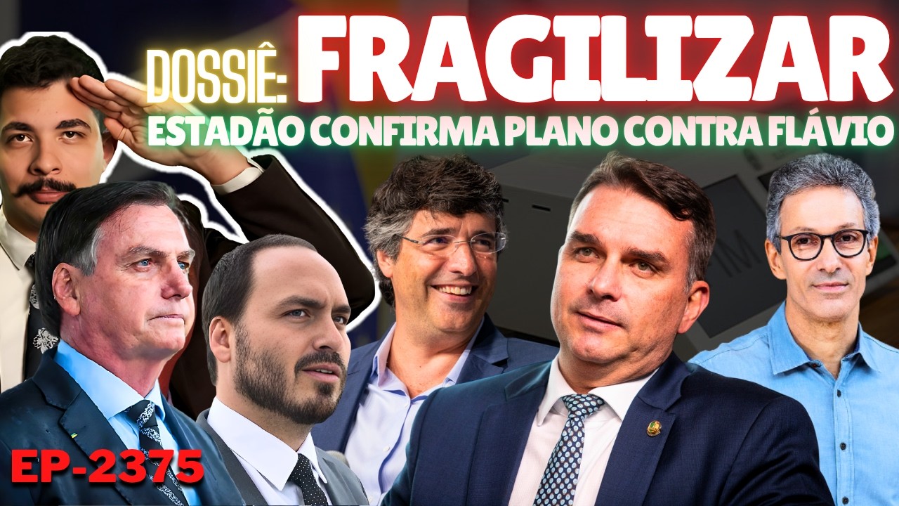 Dossiê: FRAGILIZAR - Estadão CONFIRMA Plano CONTRA Flávio + Já Colocaram o Agro em RISCO.